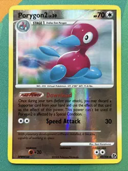 Pokemon Card - Porygon2 - Reverse Holo - UC (49/106) DP Great Encounters NM - Image 1