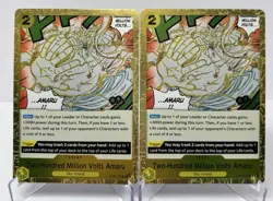 Two-Hundred Million Volts Amaru OP05-115 Awakening of the New Era Foil X2 Cards - Image 1