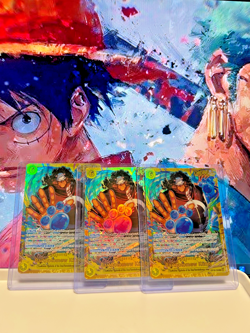 3x Bartholomew Kuma OP12-119 Legacy of the Master Foil (3 cards not just 1!!!!) - Image 1