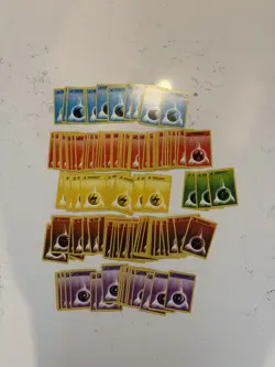 🚨 Pokemon Vintage Base Set Shadowless Energy Card TCG 🚨 Mix LOT of 118 Cards - Image 1