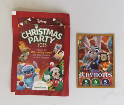 Morrisons Disney Christmas Party #19 Judy Hopps - UK Promo Trading Cards 2025 - Image 1