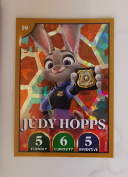 Morrisons Disney Christmas Party #19 Judy Hopps - UK Promo Trading Cards 2025 - Image 2