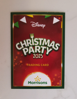 Morrisons Disney Christmas Party #19 Judy Hopps - UK Promo Trading Cards 2025 - Image 3