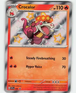 Crocalor - Promo SV: Scarlet & Violet Promo Cards 080 LPHolo - Image 1