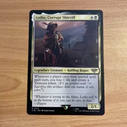 MTG Lotho, Corrupt Sheriff / Lord Of The Rings / Pack Fresh - Image 1