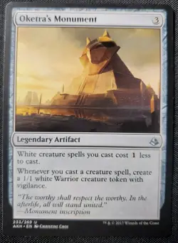 Oketra's Monument Amonkhet NM MTG Magic The Gathering Tcg See Pics - Image 1