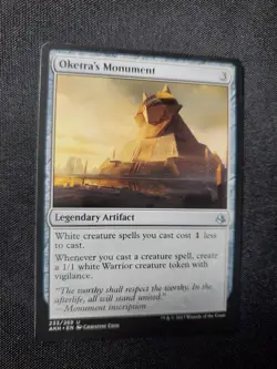Oketra's Monument Amonkhet NM MTG Magic The Gathering Tcg See Pics - Image 2