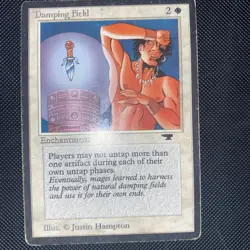 English - MTG Damping Field (HP) - Vintage - Antiquities (1994) - Image 1