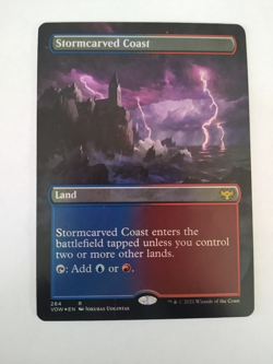 Stormcarved Coast (Borderless) - Innistrad: Crimson Vow (VOW) (Foil) - #284 MtG - Image 1