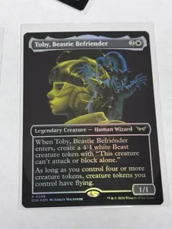 Toby, Beastie Befriender Showcase Duskmourn: House of Horror Foil #356 - Image 1