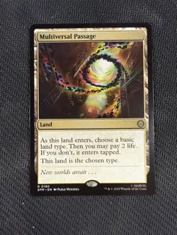 Multiversal Passage SPM 0180 Rare MTG Marvel's Spider-Man - Image 1