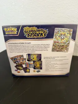 Pokemon TCG Scarlet & Violet SURGING SPARKS Elite Trainer Box FACTORY SEALED ETB - Image 2