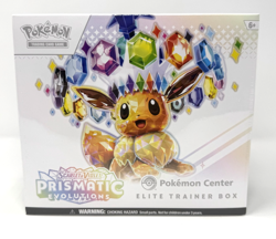 Pokemon TCG Prismatic Evolutions Pokemon Center Elite Trainer Box ETB *IN HAND* - Image 1