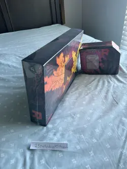 Pokemon Team Rocket’s Moltres ex UPC Sealed w/ Team Rocket Tin Mewtwo ex - Image 3