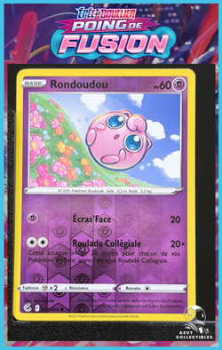 Carte Pokemon Rondoudou 110/264 Reverse EB08 Poing de Fusion FR - Image 1