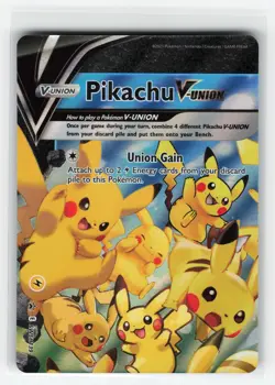 PIKACHU V-UNION SWSH139 PROMO POKEMON TCG NM - Image 1