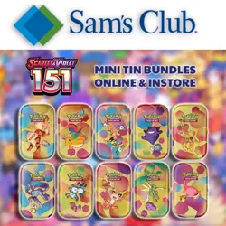 Pokemon Scarlet & Violet Mini Tins 151-Pack with 4 - Image 1
