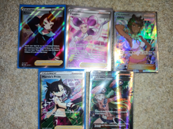 Bundle of 5x full art pokemon trainer - Image 1