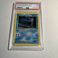 2001 POKEMON NEO REVELATION #65 SHINING GYARADOS-HOLO PSA 6 - Image 1