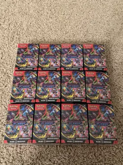 Pokemon TCG: Mega Evolution Phantasmal Flames Booster Bundle Lot of 12 - Image 1