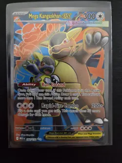 2025 Pokemon Mega Evolution Kangaskhan ex Ultra Rare #164/132 NM - Image 1