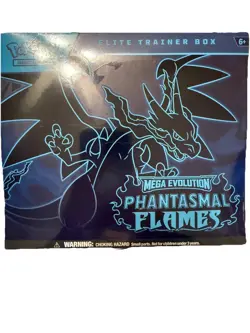Pokemon Mega Evolution Phantasmal Flames Elite Trainer Box ETB - Image 1