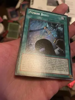 YUGIOH EU Power Bond LCGX-EN184 SECRET RARE 1st Edition NM - Image 5