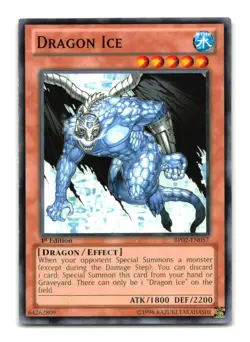 Dragon Ice - BP02-EN057 1st Edition - YuGiOh-LP - Image 1