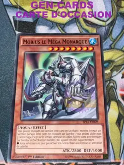 CARTE Yu Gi Oh MOBIUS LE MEGA MONARQUE SP15-FR009 1ere edition - Image 1