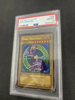 2002 Yu-Gi-Oh! Dark Magician SDY #006 PSA 8 NM-MT - Image 1