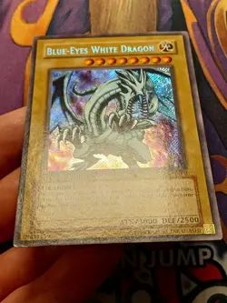 Blue-Eyes White Dragon - BPT-003 - Secret Rare Limited Edition - EX/LP - YuGiOh - Image 3