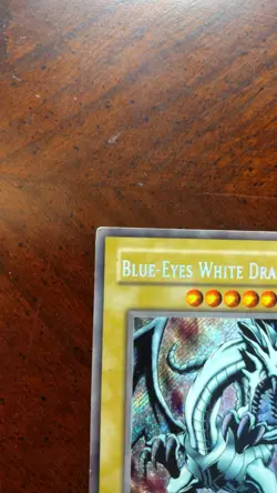 Yugioh Blue-Eyes White Dragon BPT-003 Secret Rare Limited Ed LP - Image 3