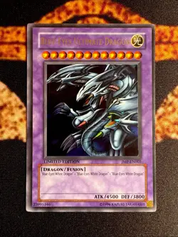 YUGIOH • BLUE-EYES ULTIMATE DRAGON • JMP-EN005 • ULTRA RARE • LIMITED • NM - Image 1