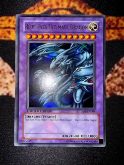 YUGIOH • BLUE-EYES ULTIMATE DRAGON • JMP-EN005 • ULTRA RARE • LIMITED • NM - Image 5