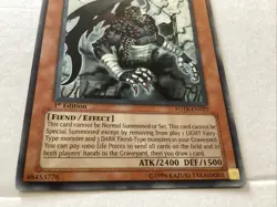 Yugioh- Sky Scourge Norleras - Super Rare - 1st Edition - FOTB-EN022 - NM - Image 2