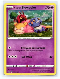 SWSH: Sword & Shield Promo Cards #SWSH126 Galarian Slowpoke - Image 1