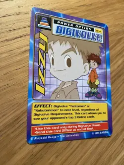 DIGIMON CP-41 Izzy Swedish Promo Card TCG Rare Bandai HP - Image 2