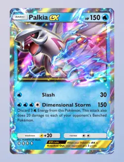(Digital Card) Palkia EX, Pokemon TCG Pocket, English, Space-Time Smackdown set - Image 1