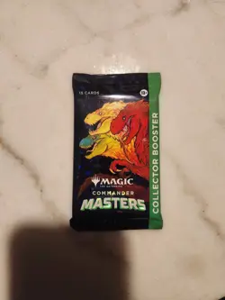 2023 Factory Sealed Magic MTG Commander Masters Collector Booster Pack - Image 1