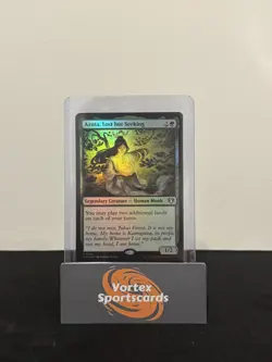 Azusa, Lost but Seeking #274 (Foil) (LP) Commander Masters CMM Magic MTG - Image 1