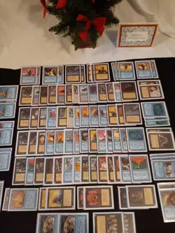 LOT OF MTG VINTAGE UNLIMITED SET 99 AWESOME CARDS - Image 1