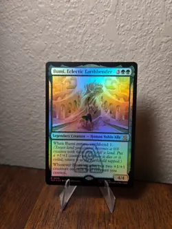 Bumi, Eclectic Earthbender MTG Avatar: The Last Airbender: Eternal-Legal Foil - Image 1