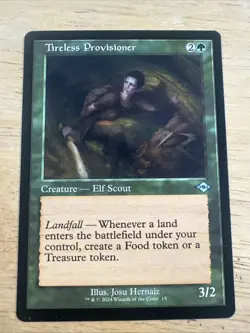 Tireless Provisioner (Retro Frame) Modern Horizons 2 Magic Gathering MTG MH2 - Image 1