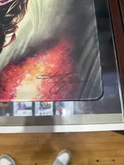 Signed Liliana of the Veil Playmat Artist Steve Argyle Hand Signed and Stamped - Image 2