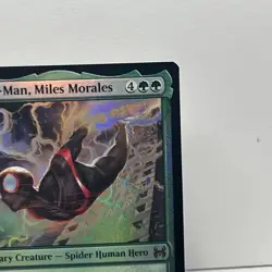 MTG Spider-Man, Miles Morales 0018 Foil Marvel Eternal Legal NM SPE - Image 3