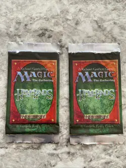MTG: 2 HOMELANDS Sealed Booster Pack Lot from Box - Magic - 2 Packs - English - Image 1