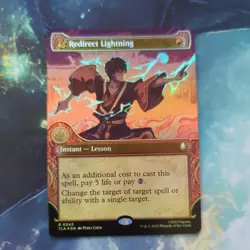 Magic: The Gathering - Redirect Lightning (R 0343) Borderless - Extended Art - Image 1