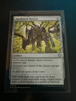 MTG Patchwork Banner - 247 / English / Near Mint - Image 1