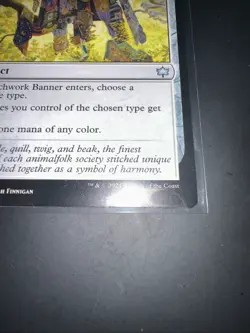 MTG Patchwork Banner - 247 / English / Near Mint - Image 4