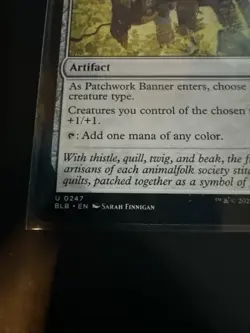 MTG Patchwork Banner - 247 / English / Near Mint - Image 5